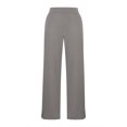 thumbnail image 5 of ZOIGHDA Yoga Pants for Women Dressy Casual High Waist Straight Leg Work Slacks Plus Size Leggings with Pockets for Women(Dark Gray,3X-Large), 5 of 6