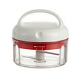 thumbnail image 1 of 1pc Mini Portable Manual Garlic Grinder Food Meat Cutter Ginger Chopper, 1 of 5