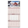 House Of Doolittle 3638 Scenic Landscapes Three-Months-per-Page Wall Calendar 12-1/4 x 26-1/2