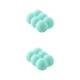 thumbnail image 3 of Bewildely Caja de almacenamiento de pastillas portátil con 6 ranuras, caja dispensadora de pastillas con 6 rejillas, organizador de pastillas, contenedor, Azul 2piezas Bewildely CBP167904, 3 of 6