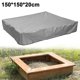 thumbnail image 1 of Sandbox Cover Square Sandbox Funda protectora Impermeable kaili Sencillez, 1 of 3