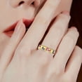 thumbnail image 4 of AYYUFE Shiny Women Ring Butterfly Pattern Stainless Exquisite Mixed Color Lady Finger Ring for Wedding, 4 of 8