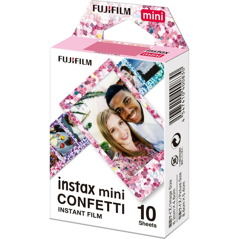 Fujifilm Instax Mini Instant Film 10 / Confetti