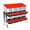 Red, variant on Chicken Nesting Box, Chickens Egg Laying Nest Boxes for Hens, 6/8/10 Compartment Chicken Coop Nesting Box with Removable Tray, Chicken Laying Box for Chicken