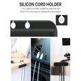 thumbnail image 5 of 3/5/7 Holes Self Adhesive Wire Holder Clip For Power Cord, Mouse Cable, Earphone Wire Organizer, Silicone Desktop Management, 5 of 5