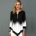 thumbnail image 1 of Blusa de talla grande con cuello suelto V P-5Xg para mujer ropa mujerpangjing, 1 of 4