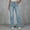 Sky Blue-Jeans for women, variant on Yourumao Womens Wash Straight Leg Jeans High Elastic Waisted Jeans Loose Fit Denim Pants with Pocket Summer Jean Trousers
