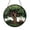 Acrylic 3.5 Inch, variant on Floral Nature Cross Stitch Design Pattern, Peaceful Garden Inspired Embroidery Chart