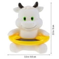 thumbnail image 2 of Floating Bath Thermometer Cartoon Animal Shape Tub Thermometer for Baby Toy Bathtub Swimming Pool (Calf), 2 of 5
