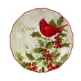 thumbnail image 4 of Certified International Set of 4 Winter's Medley Christmas Dessert Plates 8.5", 4 of 5