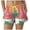 Pink, variant on HCNTES Women's Swim Board Shorts Quick Dry High Waisted Beach Shorts for Women Swimsuit Bottoms with Liner Pockets (Orange,M)