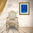 thumbnail image 3 of Borders, Cole 19x24 Gold Ornate Wood Framed with Double Matting Museum Art Print Titled - PP1014-Faded Blueprint Robert the Robot 1955 Toy Robot Patent Poster, 3 of 4