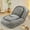 Gray, variant on Human Dog Bed ,Lazy Sofa Couch ,with 5 Adjustable Position f,Soft Lazy Couch for Adult Pets,Pink