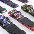 thumbnail image 4 of Adjustable Guitar Straps with Leather Ends Electric Acoustic Guitar Bass Strap Thicken Shoulder Belt Easy to Use, 4 of 4