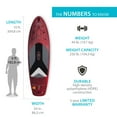 thumbnail image 3 of Lifetime Horizon 10 ft. Stand-up Paddle Board, Volcano Fusion (91174), 3 of 31