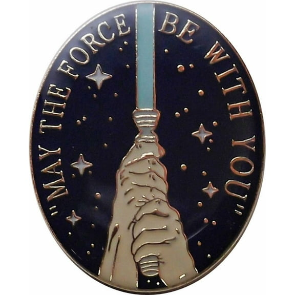 Star Wars " May The Force Be With You " Enamel Pin