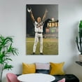 thumbnail image 6 of Cal Ripken Jr Baseball Player Canvas Poster Wall Art Poster Scroll Canvas Painting Picture Living Room Decor Home 12x18inch(30x45cm), 6 of 6