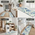 thumbnail image 5 of Pioneer Flower Floral Print Pattern Kitchen Rugs Sets Of 3,Kitchen Runner Rugs Non Skid Washable,Decorative Kitchen Floor Mats for Kitchen,Sink,Laundry,17"x30"+ 17"x47" + 17"x59", 5 of 6