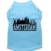 Pet Dog Cat Shirt Screen Printed, "Amsterdam Skyline"
