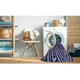 thumbnail image 2 of Ahgly Company Machine Washable Indoor Rectangle Transitional Night Blue Area Rugs, 5' x 8', 2 of 7