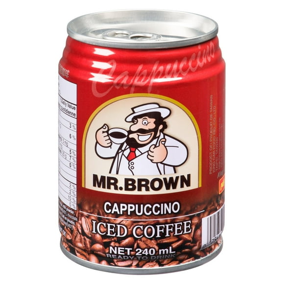 MR. BROWN CANNED CAPPUCCINO COFFEE, MR. BROWN ICED CAPPUCCINO