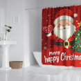 thumbnail image 2 of Merry Christmas Shower Curtain,Welcome Christmas Snowflake Bathroom Curtain Elegant Bathroom Curtains for Campus Bathroom Decor Christmas, 2 of 5