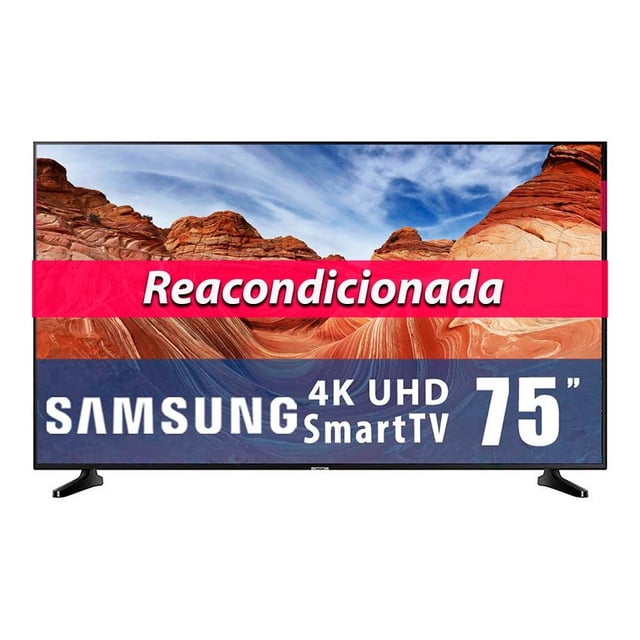 TV Samsung 75 Pulgadas 4K Ultra HD Smart TV LED UN75NU6900FXZA Reacondicionada