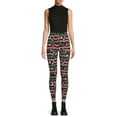 thumbnail image 2 of No Boundaries Juniors' Christmas Ankle Leggings, 2 of 5