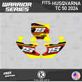 thumbnail image 2 of Kalair GFX Graphics Kit for Husqvarna TC50 (2024) Warrior Series, 2 of 5