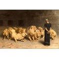 thumbnail image 2 of Daniel in the Lions' Den, 1872, Animals Religion Stretched Canvas Wall Art by Briton Rivi?re Sold by Art.Com, 2 of 5