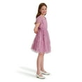 thumbnail image 3 of Kensie Girl Floral Soutache Mesh Short Sleeve Dress, Sizes 4-16, 3 of 7