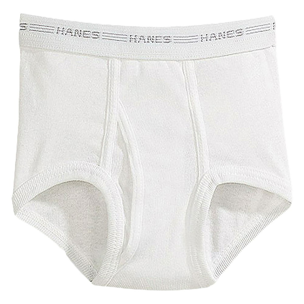 Hanes Hanes Boys White Briefs Value 6Pack, Style B252P6 Walmart