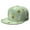 Healthy Avocado, variant on Healthy Avocado Design Snapback Hat - Street-Ready Flat Brim Cap with Breathable Eyelets, Unisex