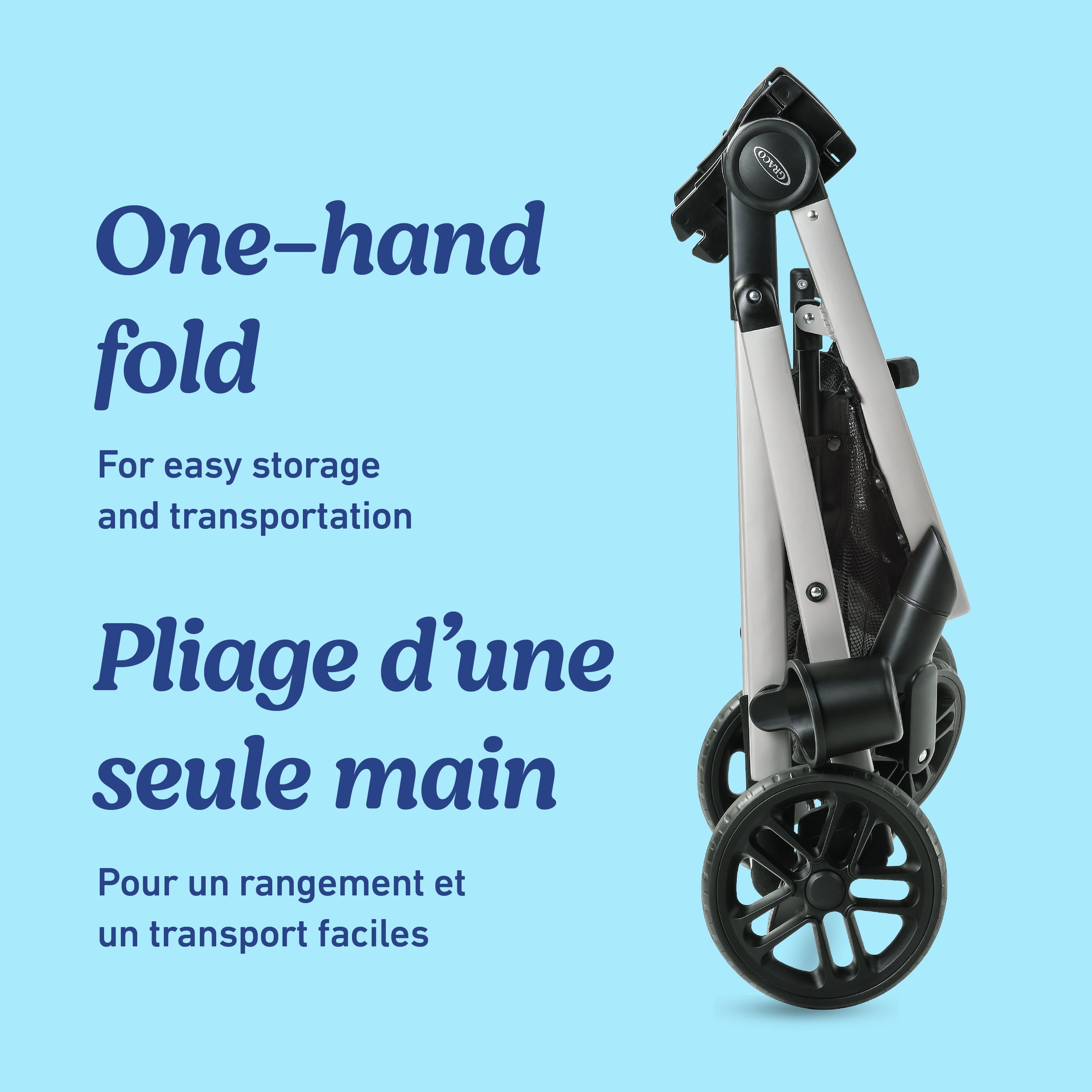 Graco Modes Pramette Travel System, 3-in-1 Baby Stroller and Infant Car Seat Combo, Rear-Facing from 1.8-16 kg (4-35 lb)