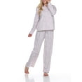thumbnail image 2 of White Mark Women's Pajama Set - Extended Sizes, 2 of 3