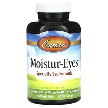Carlson Laboratories Moistur-Eyes 180 Softgel