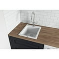 thumbnail image 6 of Ruvati Granite Composite Undermount Single Bowl Kitchen Sink - Arctic White - RVG2030WH, 6 of 16
