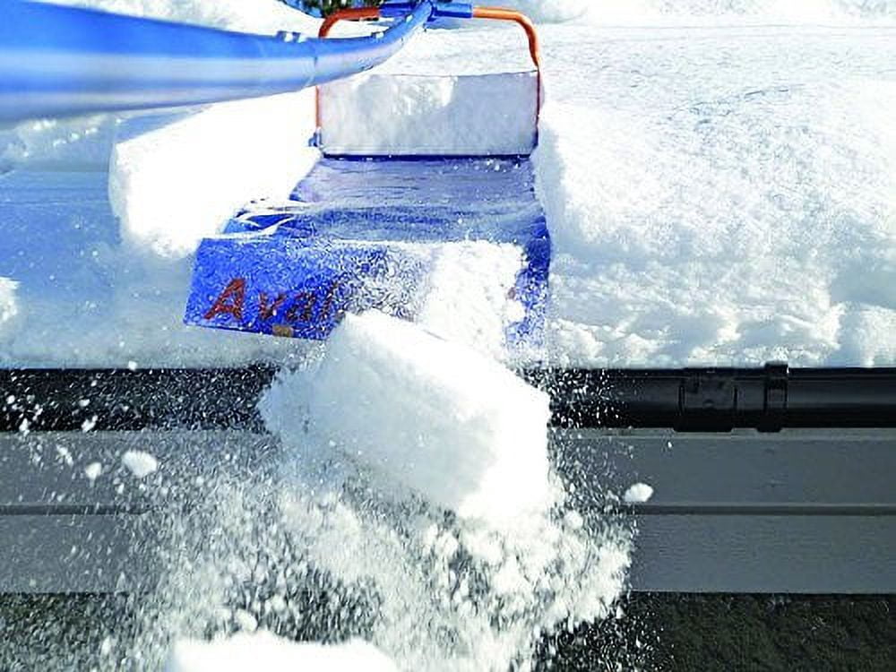 Avalanche Original 500 Roof Snow Removal Rake - Adjustable Aluminum Blade - 17" x 16' — Residential Use, Standard Application