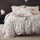 thumbnail image 2 of Floral Funda Nórdica Twin Rosa Floral Ropa de Cama de Algodón Set Twin Tamaño Chica Comforter, 2 of 7