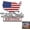 A, variant on Patriot Flag Edition Metal Car Emblem, We The People 3D Metal Badge, American Flag Decal for Trucks SUV Motorcycle Automotive Exterior