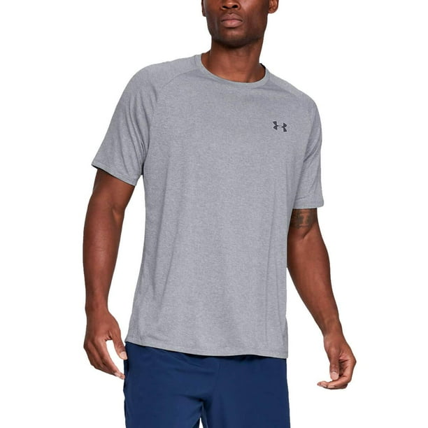 Camiseta Under Armour Tech 2.0 de manga corta XXL Steel para hombre