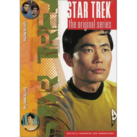 Star Trek Original Series Vol. 3 Episodes 6 & 7 The Man Trap/ Naked Time DVD NEW