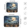 thumbnail image 3 of Dish Drying Mat Kitchen Pad Large Counter Absorbent Dish Mats Drainer Flying Santa, 3 of 8