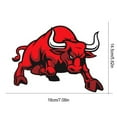 thumbnail image 4 of mmirethe 2pcs PET Warning Bull Decals For Cars Waterproof And Easy To Attach Long Lasting Bull Sticker As Shown 1Set, 4 of 6