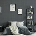 thumbnail image 4 of Arthouse Rafe Grey Woven Texture Wallpaper, 4 of 7