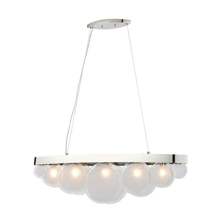 

Elk Home Zoetrope 39.38 Wide 5-Light Chandelier - Polished Chrome