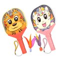 thumbnail image 1 of 2PCS Pickleball Paddles Cute Beach Paddle Racket Game Set with Shuttlecocks, 1 of 10
