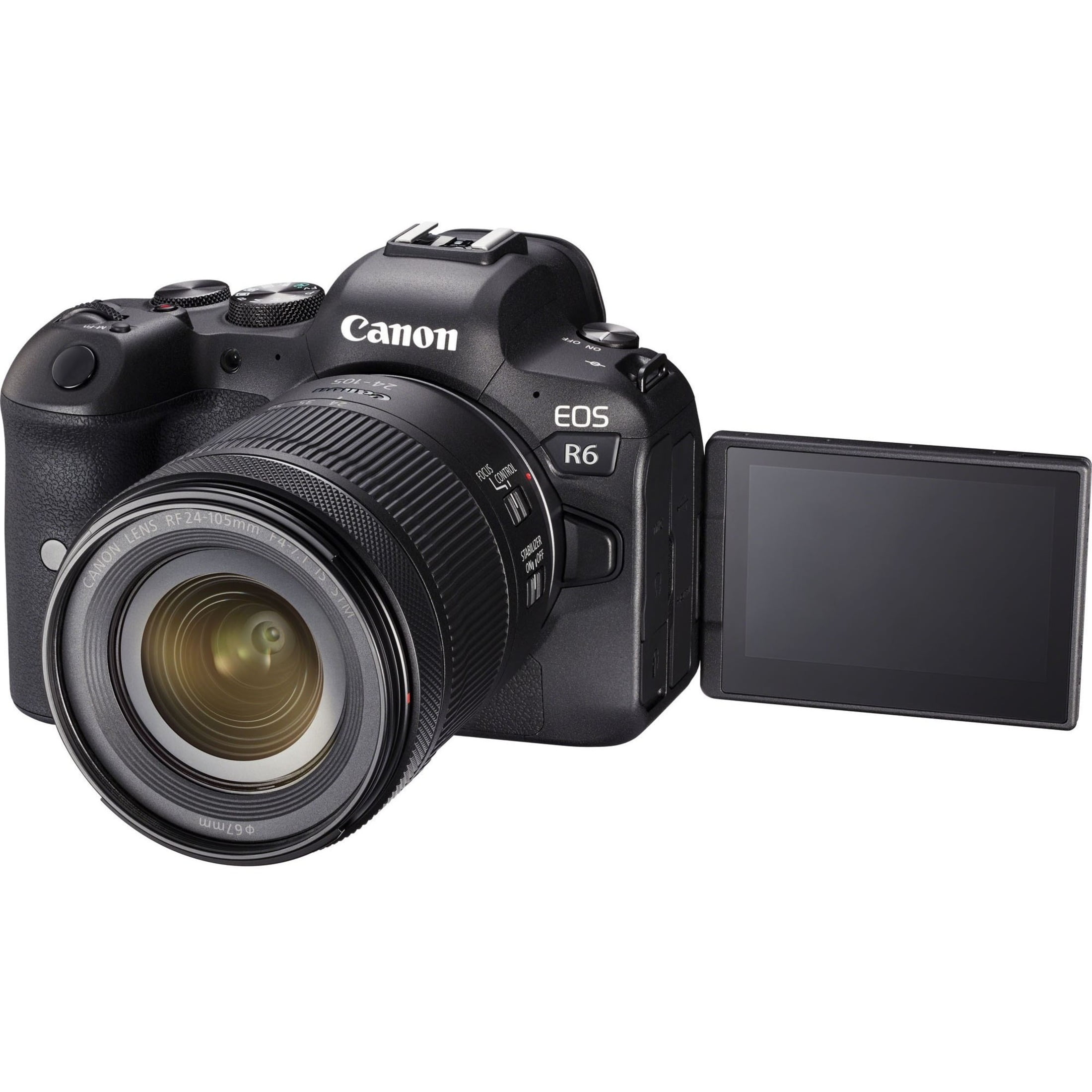 Best Buy: Canon EOS R6 Mirrorless Camera with RF 24-105mm f/4L IS