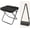 Large, variant on Portable Foldable Backpack Stool - Lightweight Camping Chair for Hiking, Fishing, and Outdoor Activities