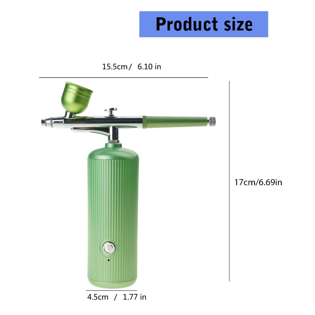 Precisions Airbrushing Kits with Compressor for Artists, 2000mA Battery USB